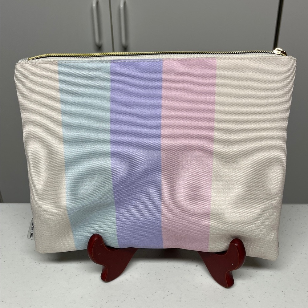 Striped Pastel Cosmetic bag